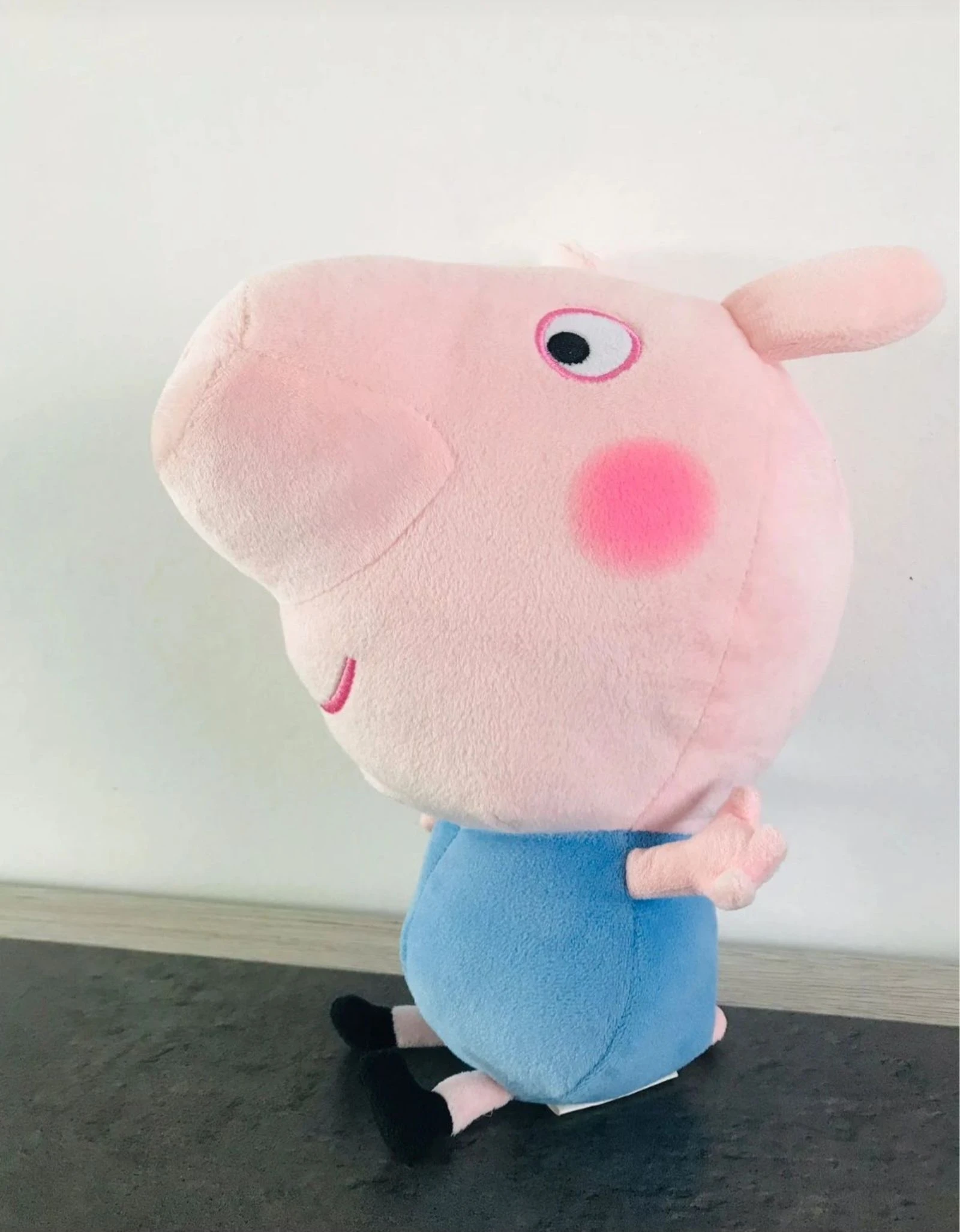 💙💖Grande Peluche George Pig (Peppa Pig) - 33 cm - NEUVE💙💖